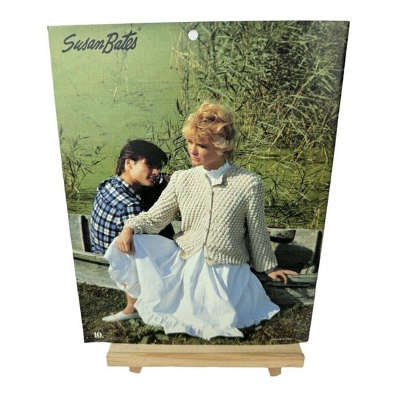 Susan Bates Patons Cotton Tops 80s Knitting Patterns Vintage Booklet 21 Pages 🧵 - Picture 2 of 9